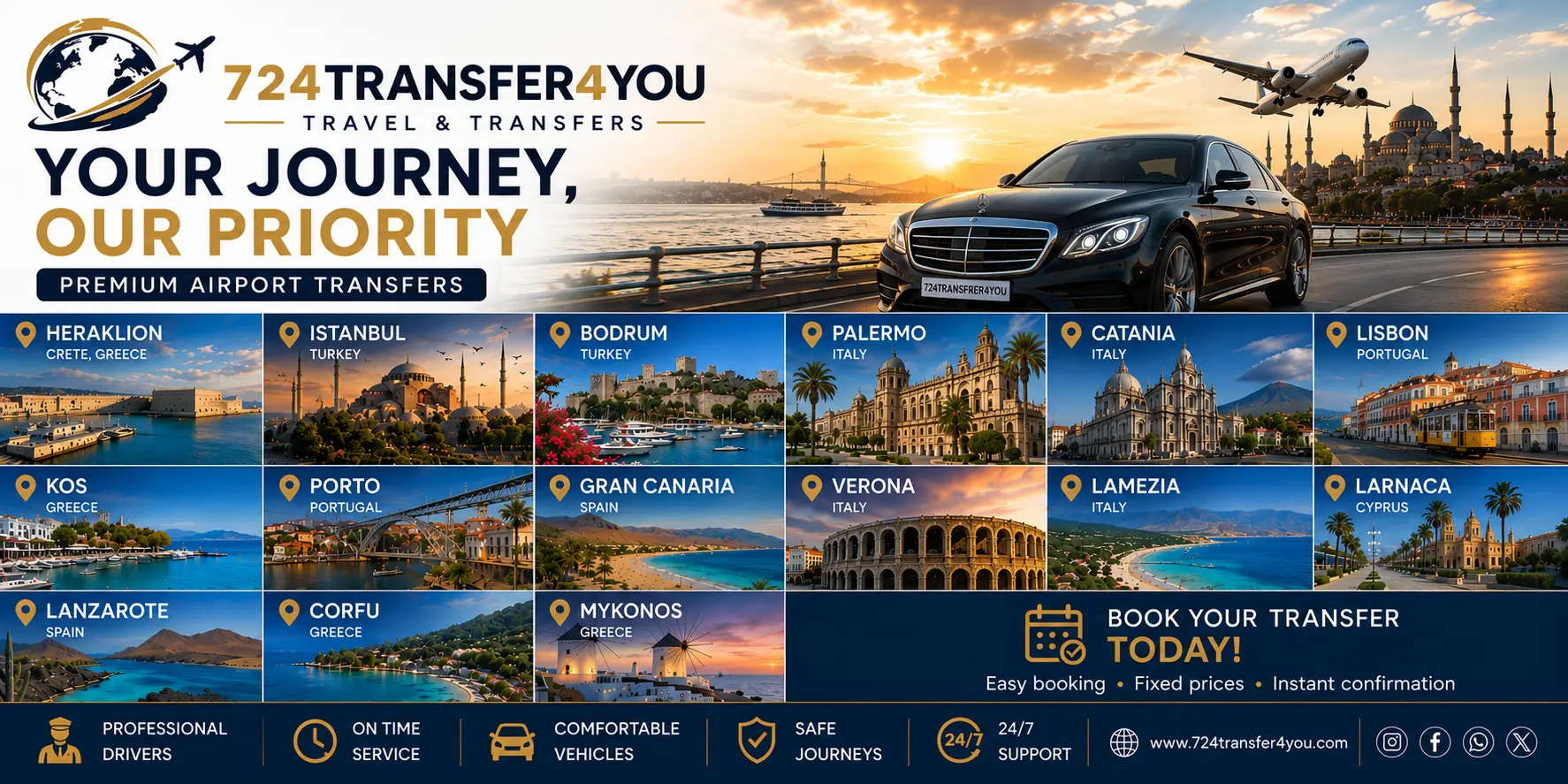 All Popular Transfer Destinations 1